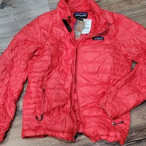 Patagonia Red Puffer Jacket